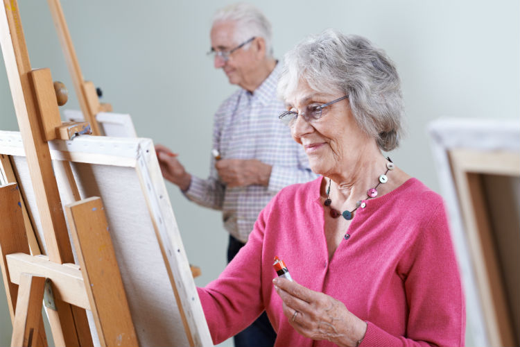 How Participation in The Arts Promotes Healthy Aging in Seniors